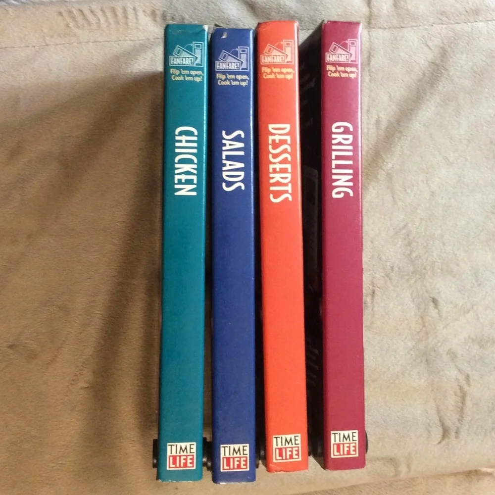 Time Life cookbook set of 4